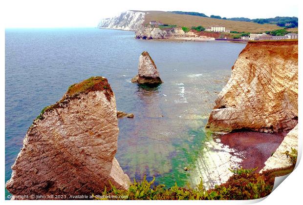 Majestic Views of Freshwater Bay Print by john hill