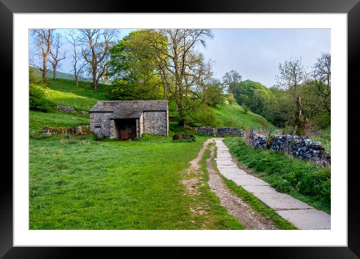 Malham Walks: Discovering Yorkshire's Beauty. Framed Mounted Print by Steve Smith
