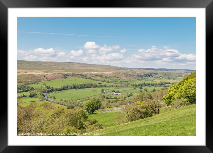 Spring Morning in Upper Teesdale (2) Framed Mounted Print by Richard Laidler