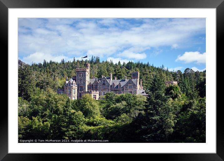 Majestic Duncraig Castle Framed Mounted Print by Tom McPherson
