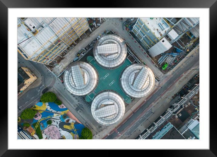 The National Centre for Popular Music Framed Mounted Print by Apollo Aerial Photography