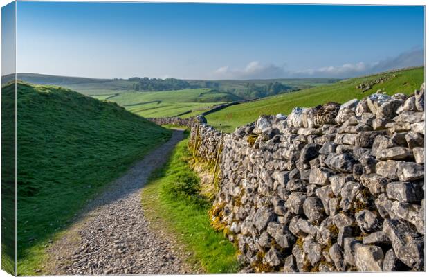 Goredale to Malham: A Scenic Hike Canvas Print by Steve Smith