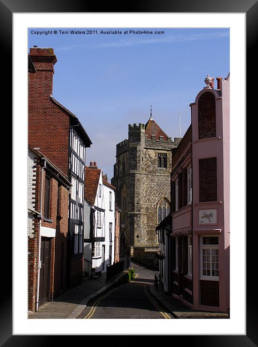 St Clements Church Hastings Framed Mounted Print by Terri Waters