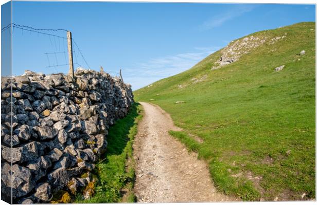 Goredale to Malham: A Scenic Hike Canvas Print by Steve Smith