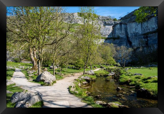 Iconic Malham Cove: Yorkshire Dales Framed Print by Tim Hill