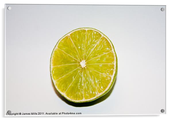 LIME Acrylic by James Mills