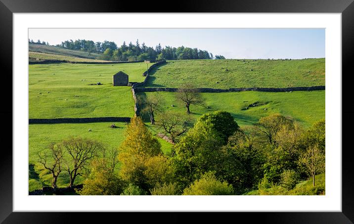 Yorkshire Dales Landscape: Malham Framed Mounted Print by Tim Hill