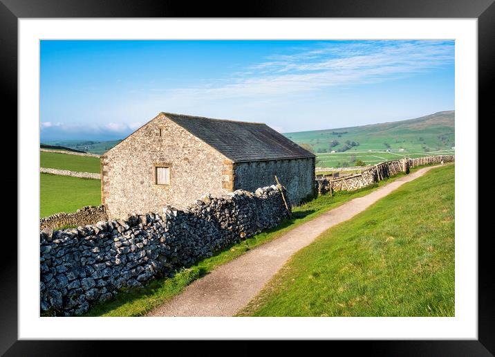 Yorkshire Dales Landscape Malham Framed Mounted Print by Tim Hill