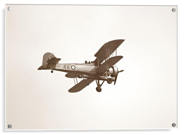 Fairey Swordfish Torpedo Bomber Acrylic by Antony Robinson