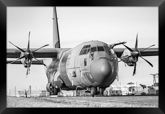Lockheed Martin C-130J Hercules Framed Print by J Biggadike
