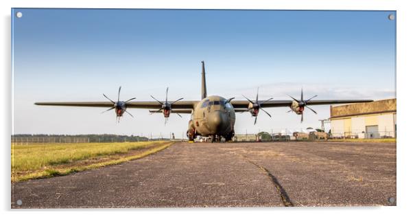 Lockheed Martin C-130J Hercules Acrylic by J Biggadike