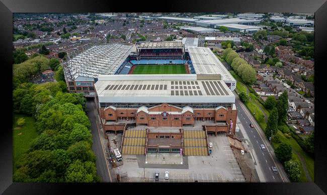 Villa Park Framed Print by Apollo Aerial Photography