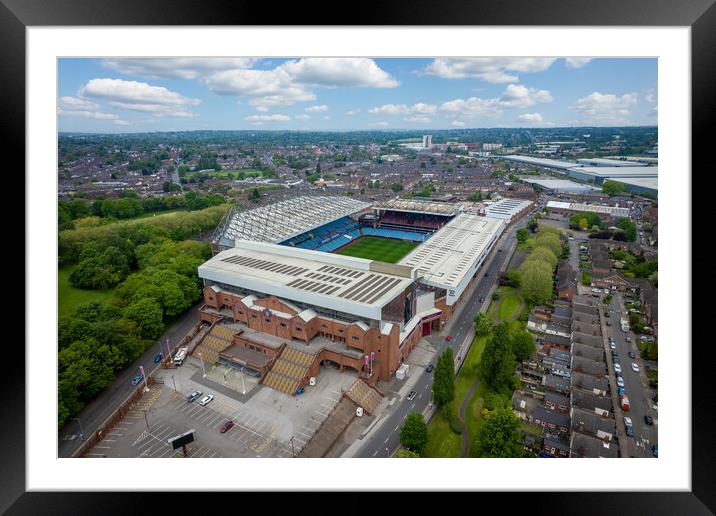 Villa Park Framed Mounted Print by Apollo Aerial Photography