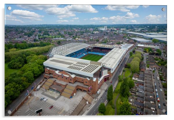 Villa Park Acrylic by Apollo Aerial Photography