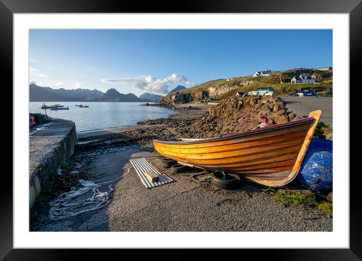Elgol Isle of Skye: Scenic Escape Framed Mounted Print by Steve Smith