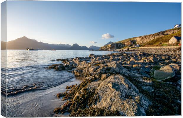 Elgol Isle of Skye: Tranquil Seclusion Canvas Print by Steve Smith