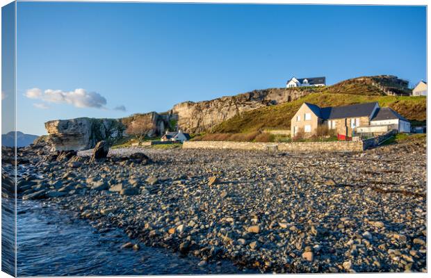 Elgol Isle of Skye: Serene Coastal Retreat Canvas Print by Steve Smith