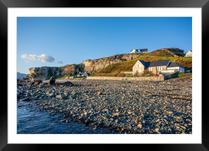 Elgol Isle of Skye: Serene Coastal Retreat Framed Mounted Print by Steve Smith
