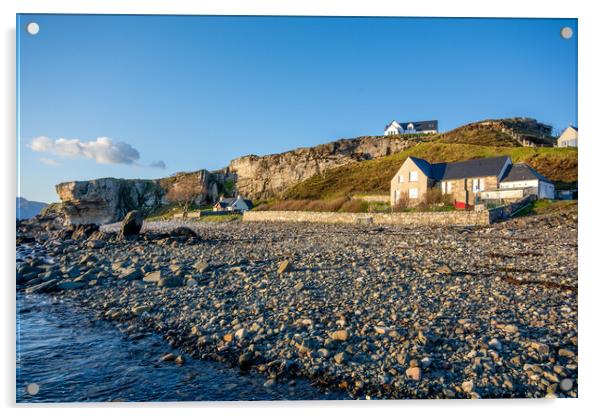 Elgol Isle of Skye: Serene Coastal Retreat Acrylic by Steve Smith