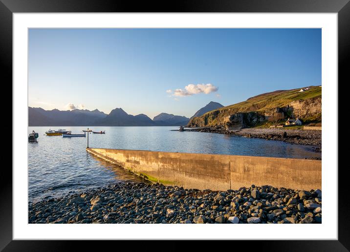 Elgol Isle of Skye: Hidden Seaside Gem Framed Mounted Print by Steve Smith