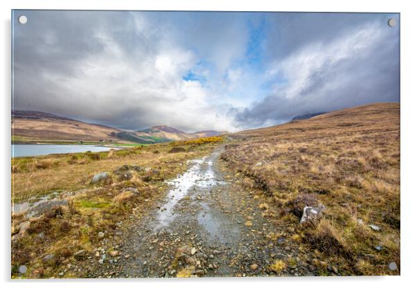 Glen Brittle: Captivating Highland Scenery Acrylic by Steve Smith