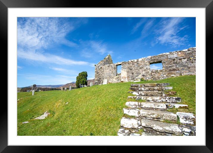 Serene Beauty of Cill Chrisiod Framed Mounted Print by Steve Smith