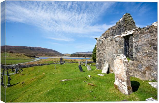 Discover Hidden Gem Cill Chrisiod Canvas Print by Steve Smith