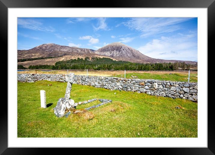 Journey to Serenity in Cill Chrisiod Framed Mounted Print by Steve Smith