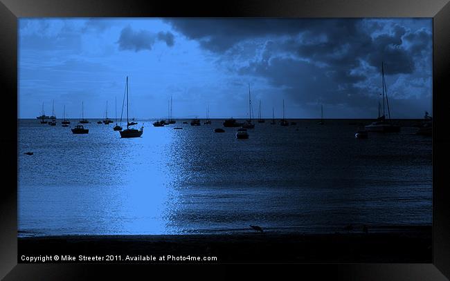 Storm Brewing 2 Framed Print by Mike Streeter