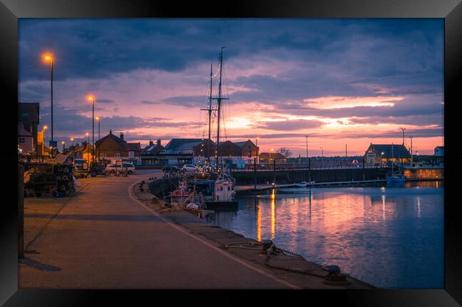 At the end of the day.  Framed Print by Bill Allsopp