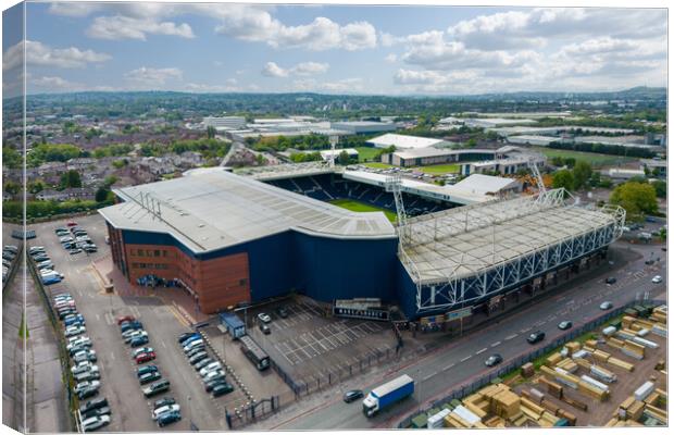 The Hawthorns West Brom Canvas Print by Apollo Aerial Photography