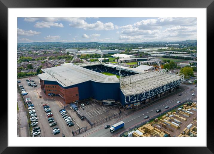 The Hawthorns West Brom Framed Mounted Print by Apollo Aerial Photography