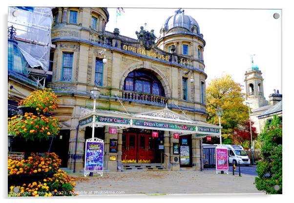 Majestic Buxton Opera House: A Cultural Haven Acrylic by john hill