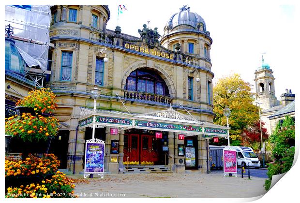 Majestic Buxton Opera House: A Cultural Haven Print by john hill
