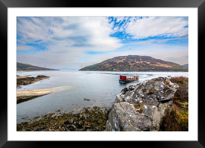 Escape to Armadale: Scottish Serenity Framed Mounted Print by Steve Smith
