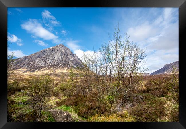 Capturing the Beauty of Scotland's Buachaille Etive Mor Framed Print by Steve Smith