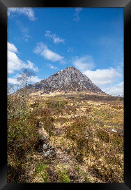 Capturing the Beauty of Scotland's Buachaille Etive Mor Framed Print by Steve Smith