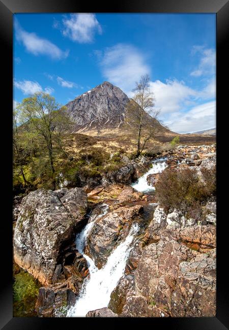 Capturing the Beauty of Scotland's Buachaille Etive Mor Framed Print by Steve Smith