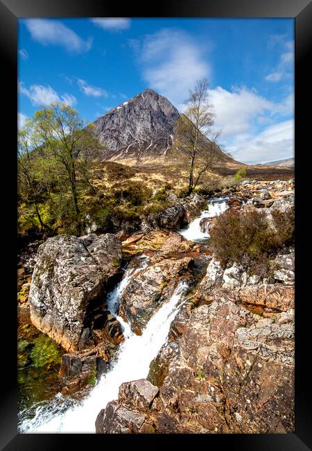 Capturing the Beauty of Scotland's Buachaille Etive Mor Framed Print by Steve Smith