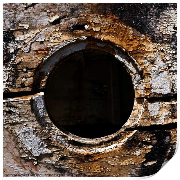 Porthole Print by Tom Lloyd