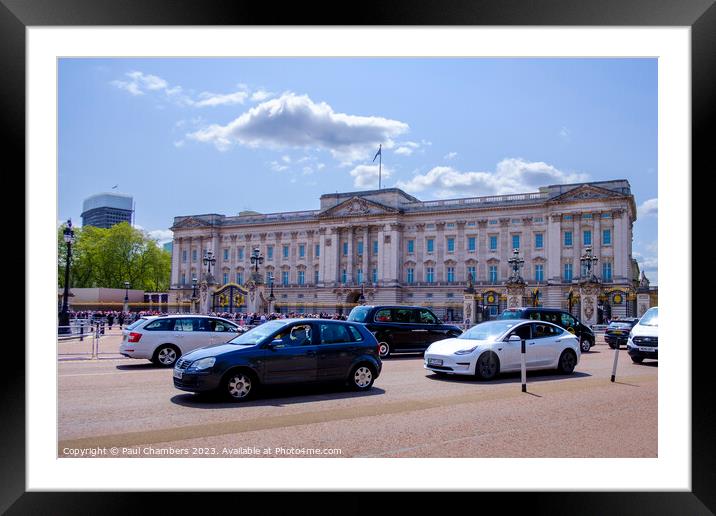 The Royal Residence Reigns Framed Mounted Print by Paul Chambers