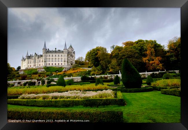 Majestic Dunrobin Castle Framed Print by Paul Chambers