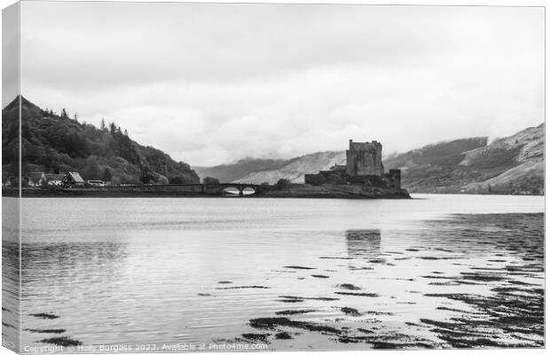 Scottish Fortress' Timeless Allure Canvas Print by Holly Burgess