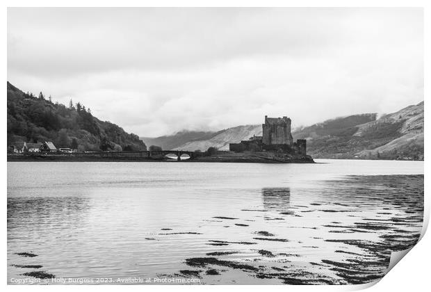 Scottish Fortress' Timeless Allure Print by Holly Burgess