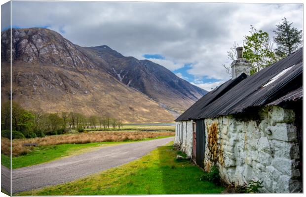 Loch Etive: Nature's Masterpiece Unveiled Canvas Print by Steve Smith
