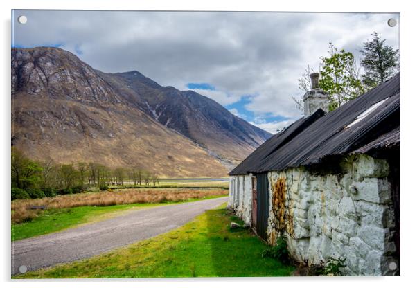 Loch Etive: Nature's Masterpiece Unveiled Acrylic by Steve Smith