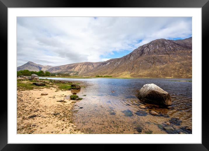 Discovering Loch Etive's Untouched Beauty Framed Mounted Print by Steve Smith