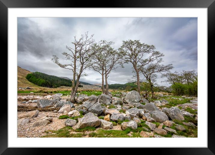 Captivating Loch Etive's Majestic Charm Framed Mounted Print by Steve Smith