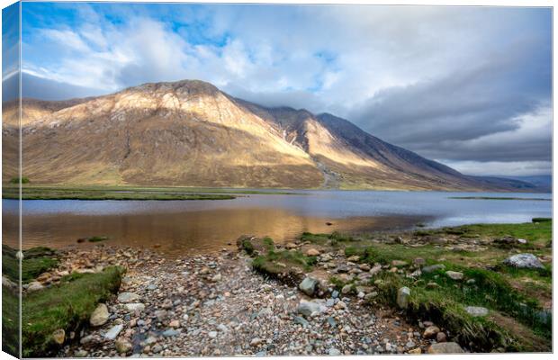 Exploring the Wonders of Loch Etive Canvas Print by Steve Smith