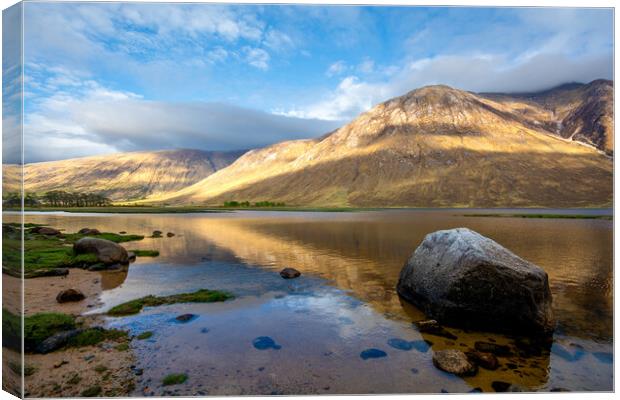 Enchanting Beauty of Loch Etive Canvas Print by Steve Smith